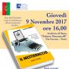 09.11.2017 : Archivio di Stato - presentazione del libro “Il MESTIERACCIO “autore il giornalista Franco Calabrò